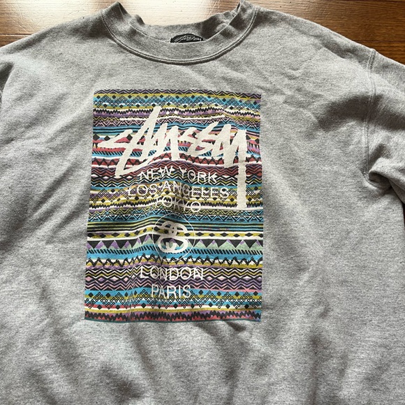 Vintage Stussy crewneck 🩶 - Picture 1 of 2
